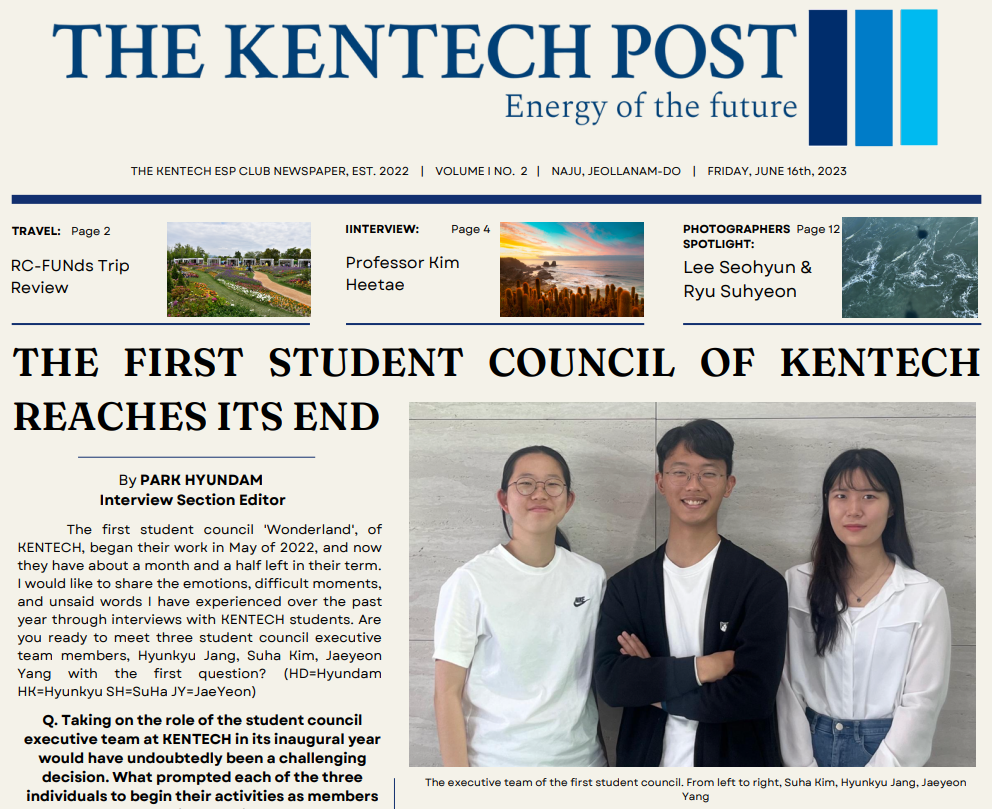 KENTECH ESP Club Newspaper_20230616